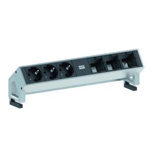 Desk 2 3x230V i 3 wolne INOX