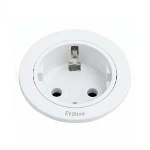 Gniazdko blatowe Evoline ONE 1x230V BIAŁY