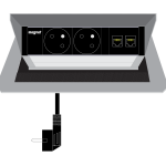 Kaseta blatowa Magnat Box 2x230V + 2xRJ45 - Warianty kolorystyczne