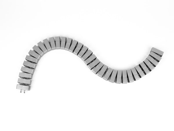 Kręgosłup na kable Bachmann CUBE - SREBRNY skręcony Kręgosłup na kable Bachmann CUBE - SREBRNY skręcony