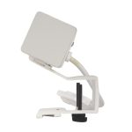 Mediaport biurkowy Digitel Desk UP 4M 2x230V + 2xUSB ładujące + 1xWOLNY - BIAŁY z boku