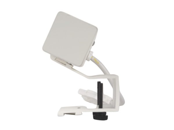 Mediaport biurkowy Digitel Desk UP 4M 2x230V + 2xUSB ładujące + 1xWOLNY - BIAŁY z boku