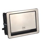 Mediaport Digitel FLIP UP PUSH 3M 2x230V + 2xUSB ładujące - INOX zamknięty