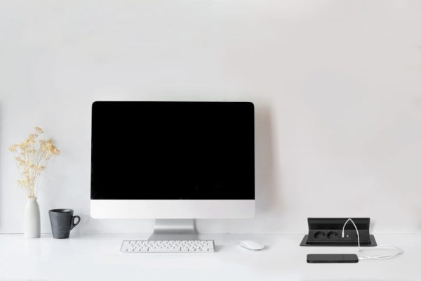 Mediaport Digitel FLIP UP PUSH w biurku