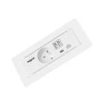 Listwa blatowa Magnat FRAME 2M 1x230V + 2xUSB charger A+C