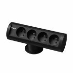 przylacze-stolowe-magnat-tube-4x230v-warianty-kolorystyczne czarny
