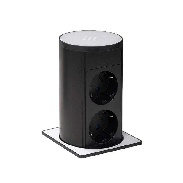 versalift biały kwadratowy 2x230v