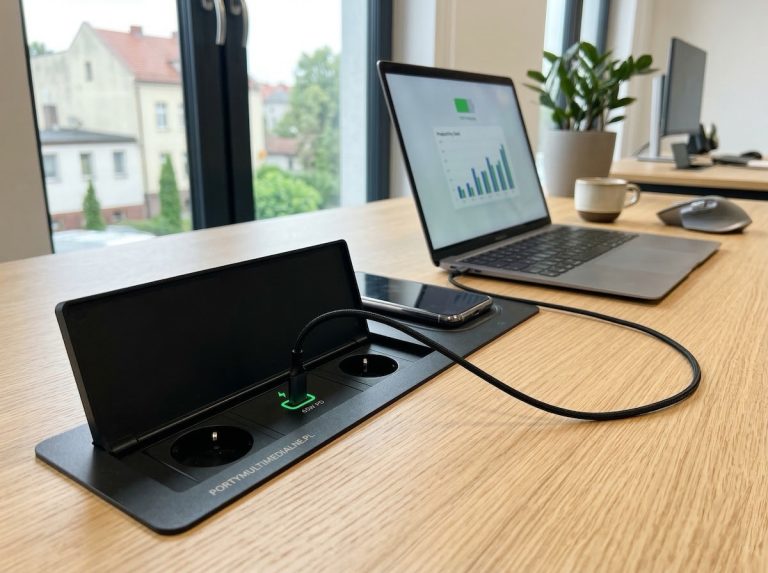 port z szybką ładowarką USB zdjęcie na blog