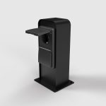 Słupek zasilający 2x230V na taras, na podjazd - ES102