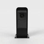 słupek 2x230v czarny