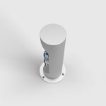 Słupek zasilający 2x230V + 2xCEE 3:16A 230V:6h2 - ES321-1-6 tyłem